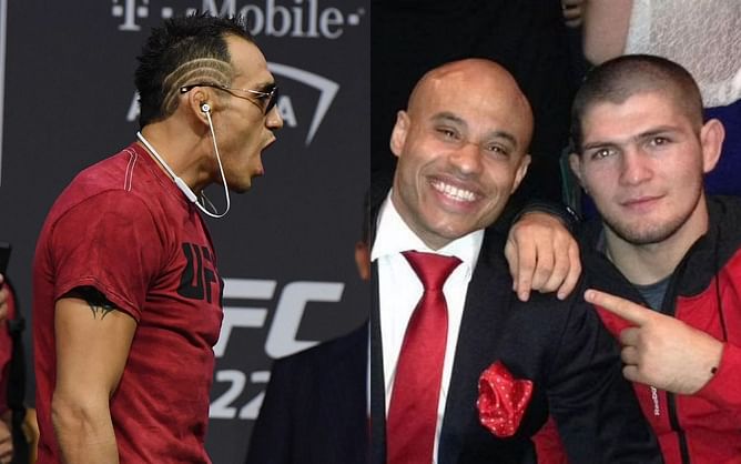 Tony Ferguson hits back at Ali Abdelaziz's 'ex-girlfriend' remark over Khabib Nurmagomedov