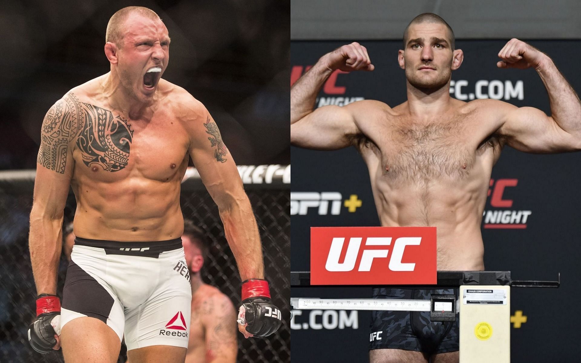 UFC Fight Night: Gustafsson v Teixeira, UFC Fight Night: Reyes v Prochazka Weigh-in