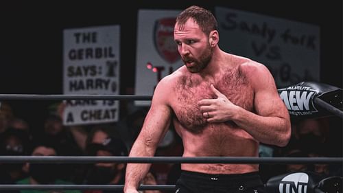 Jon Moxley at an AEW Rampage event in 2022