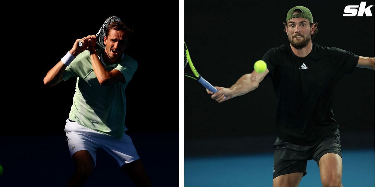 Daniil Medvedev takes on Maxime Cressy for a place in the quarterfinals of the Australian Open