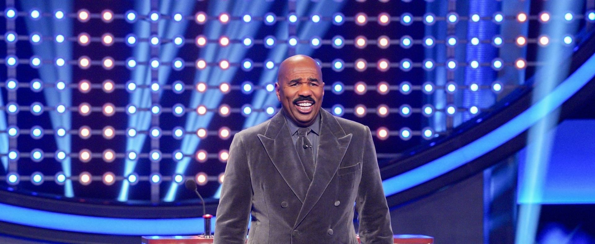 Steve Harvey has four biological children and three adopted children (Image via Byron Cohen via Getty Images)