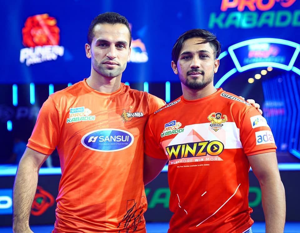 Fazel Atrachali did not score a single tackle point against Gujarat Giants (Image: U Mumba/Facebook)