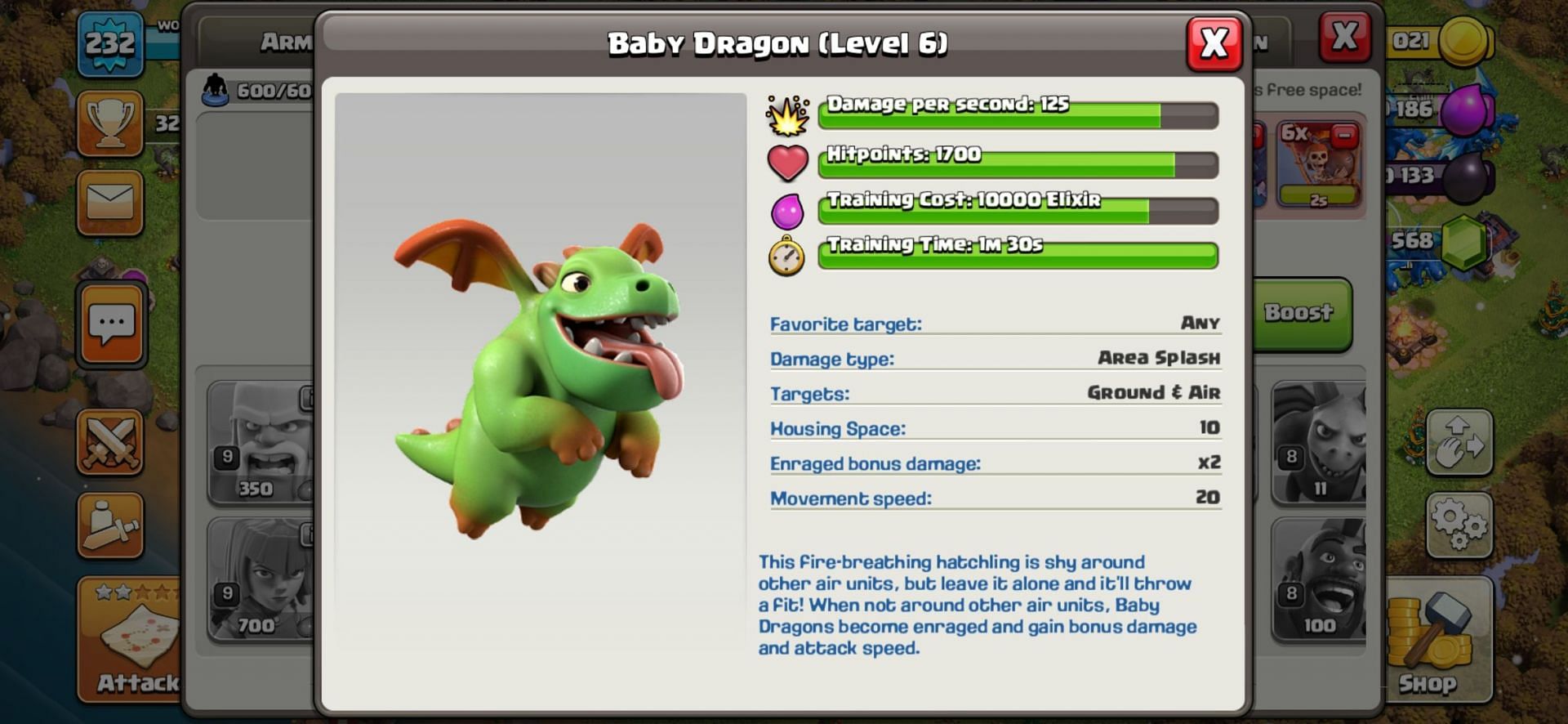 The Baby Dragon (Image via Sportskeeda)