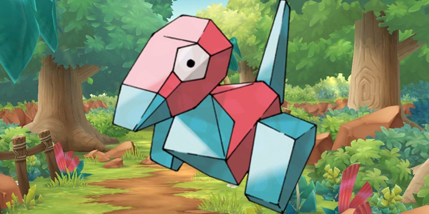 Official artwork used for Porygon throughout the franchise (Image via The Pokemon Company)
