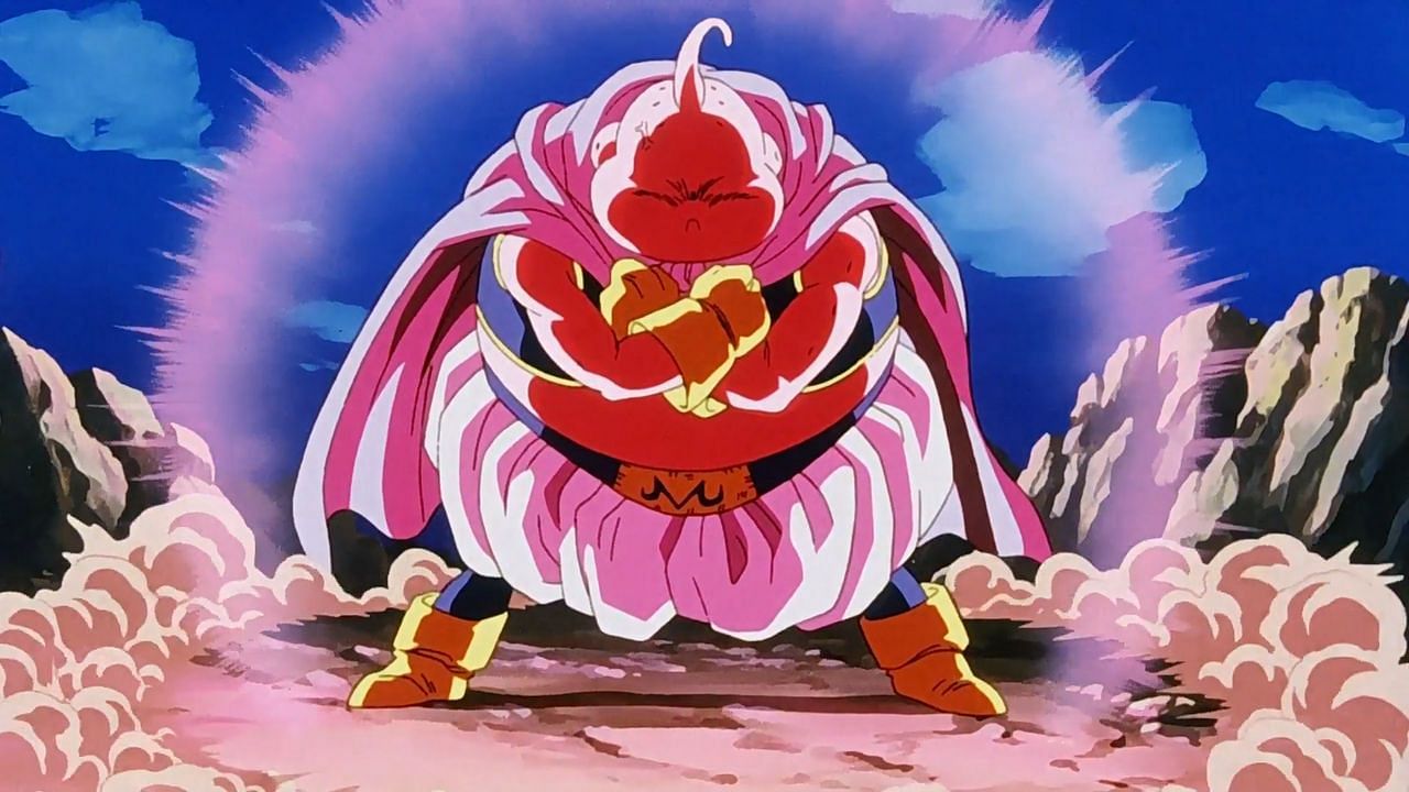 Majin Buu as seen in the Z anime (Image via Toei Animation)