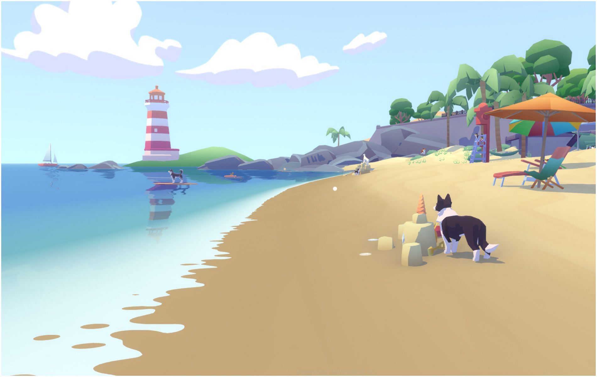 Welcome to heaven (Screenshot from Pupperazzi)
