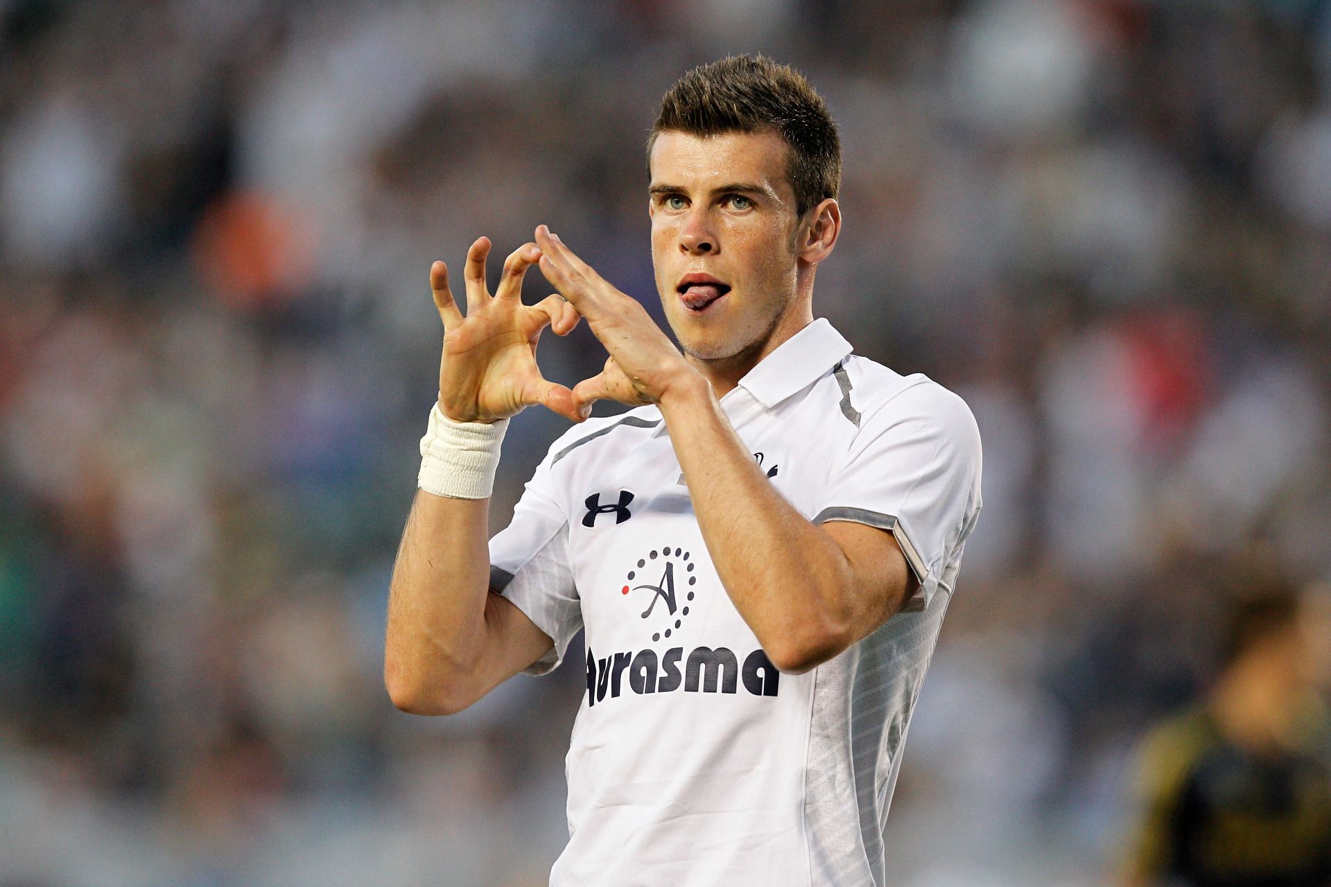 Gareth Bale was a monsterous player while playing for Tottenham Hotspur