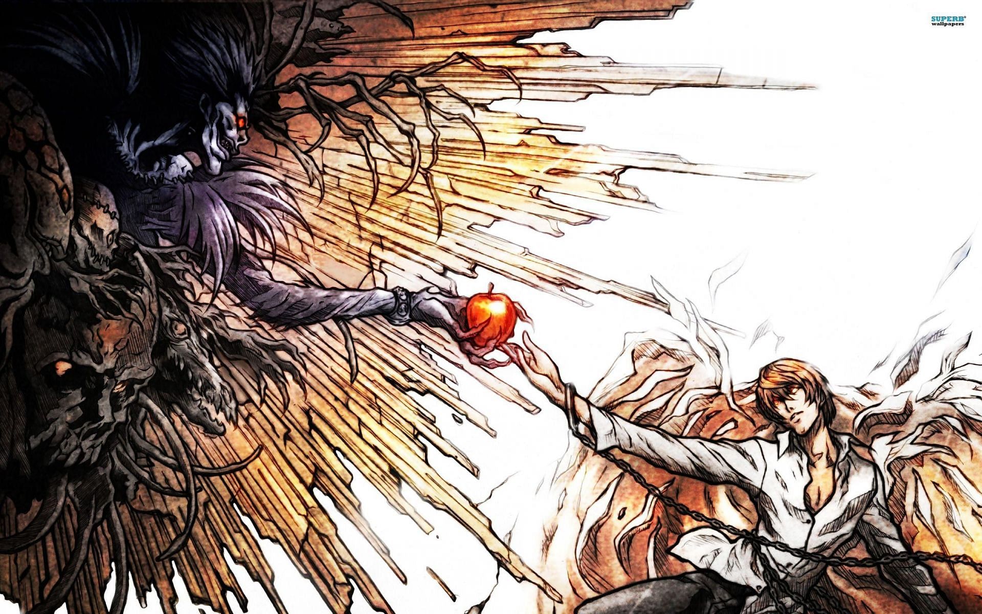 Light Yagami and Ryuk in Death Note (Image via Studio Madhouse)