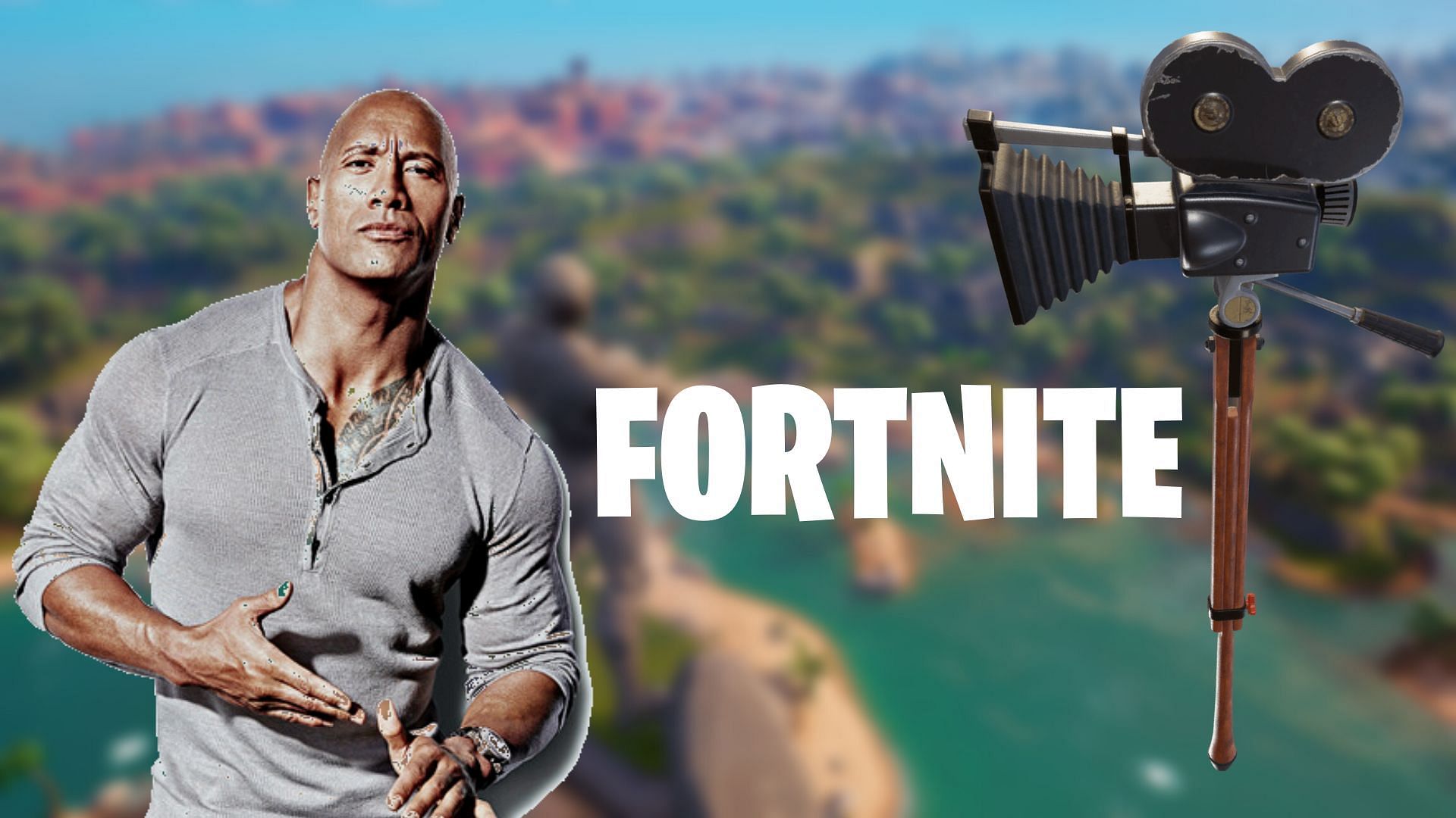 Dwayne Johnson plays The Foundation in Fortnite Chapter 3 (Image via Sportskeeda)