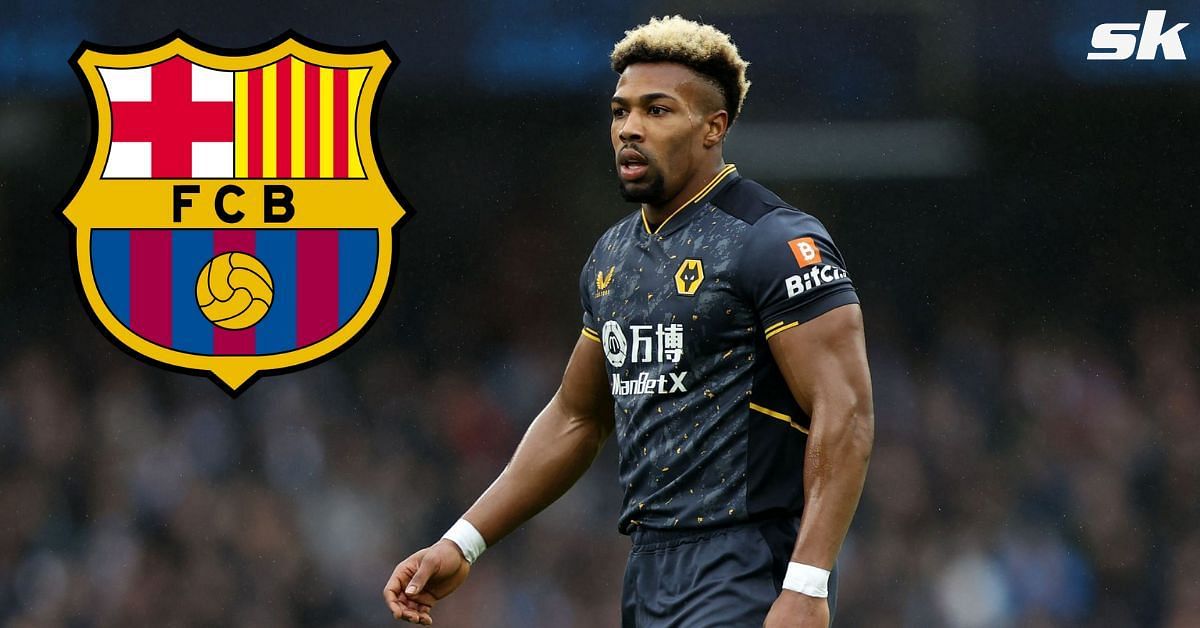 Adama Traore has returned to Barcelona on loan from Wolves