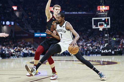 Nets v Cavaliers - 2021-22 NBA season