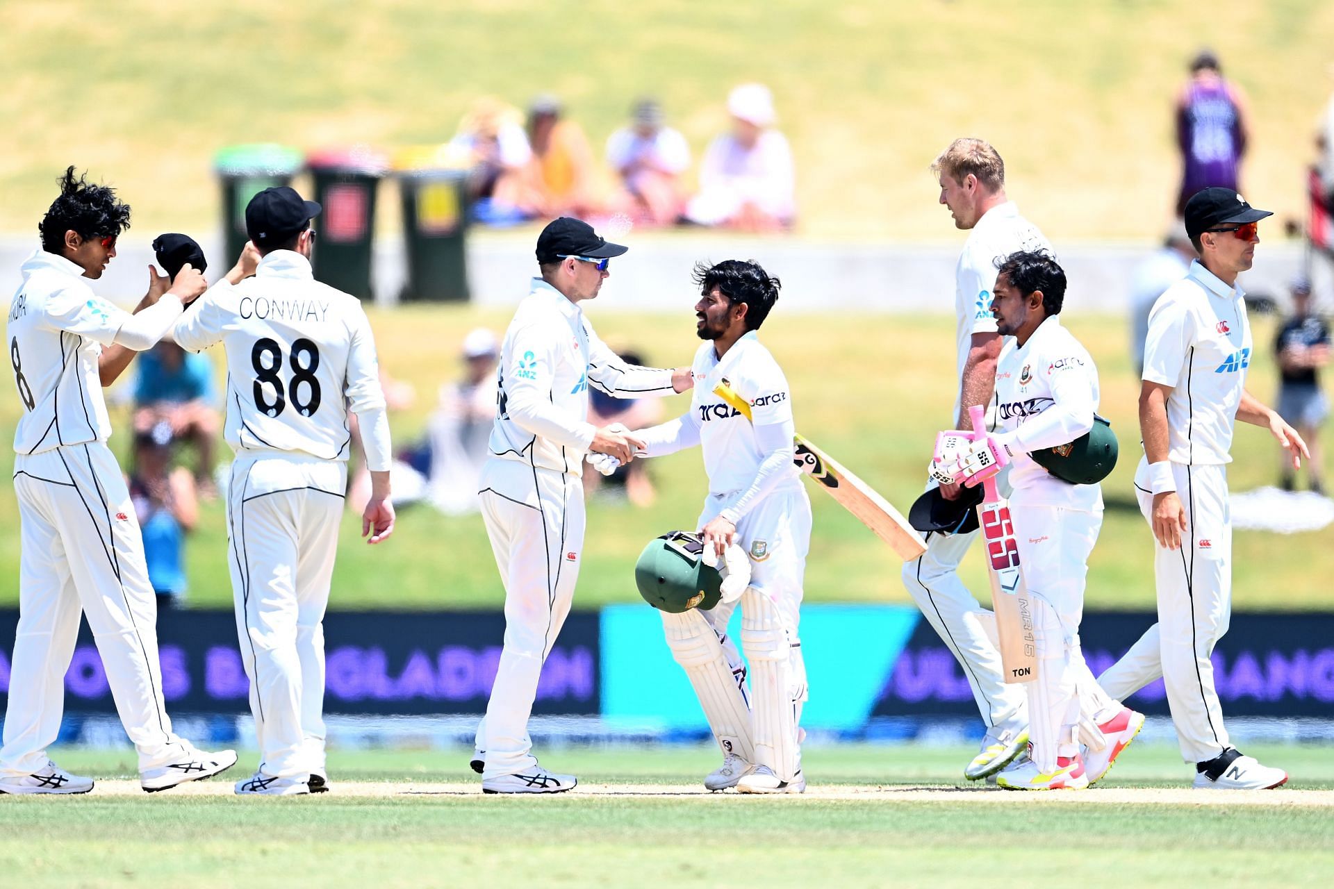 Bangladesh registered their first-ever win in New Zealand on Wednesday, beating the hosts by 8 wickets.
