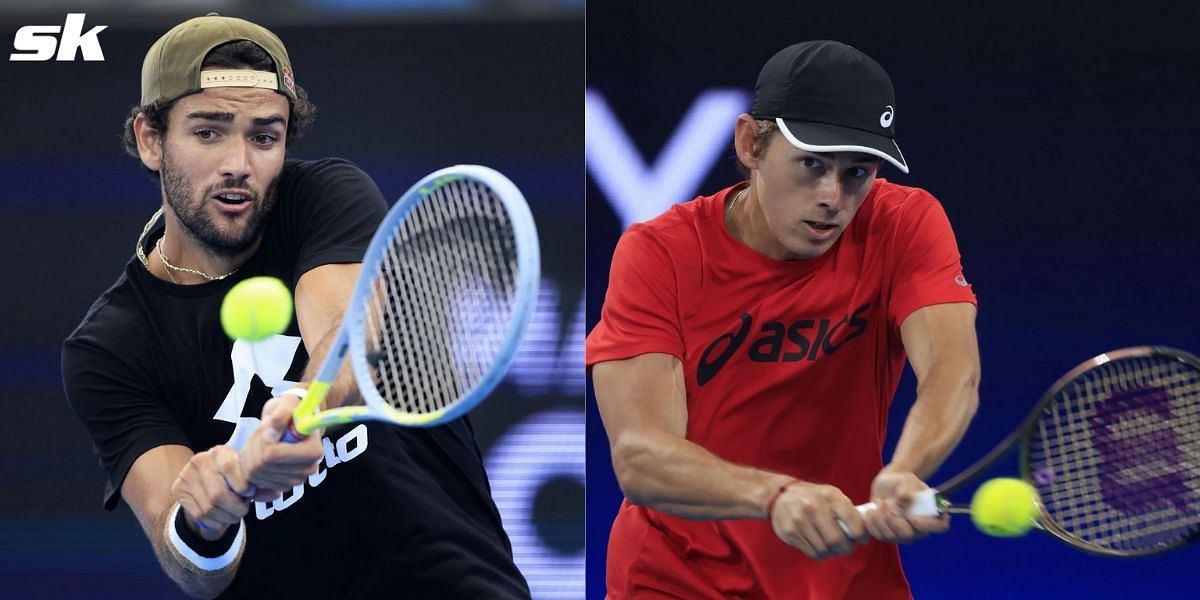 Matteo Berrettini will play against Alex de Minaur in the second singles match of their ATP Cup 2022 tie