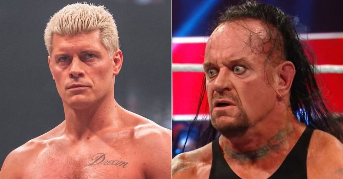 Cody Rhodes had a memorable moment with The Undertaker in the Rumble