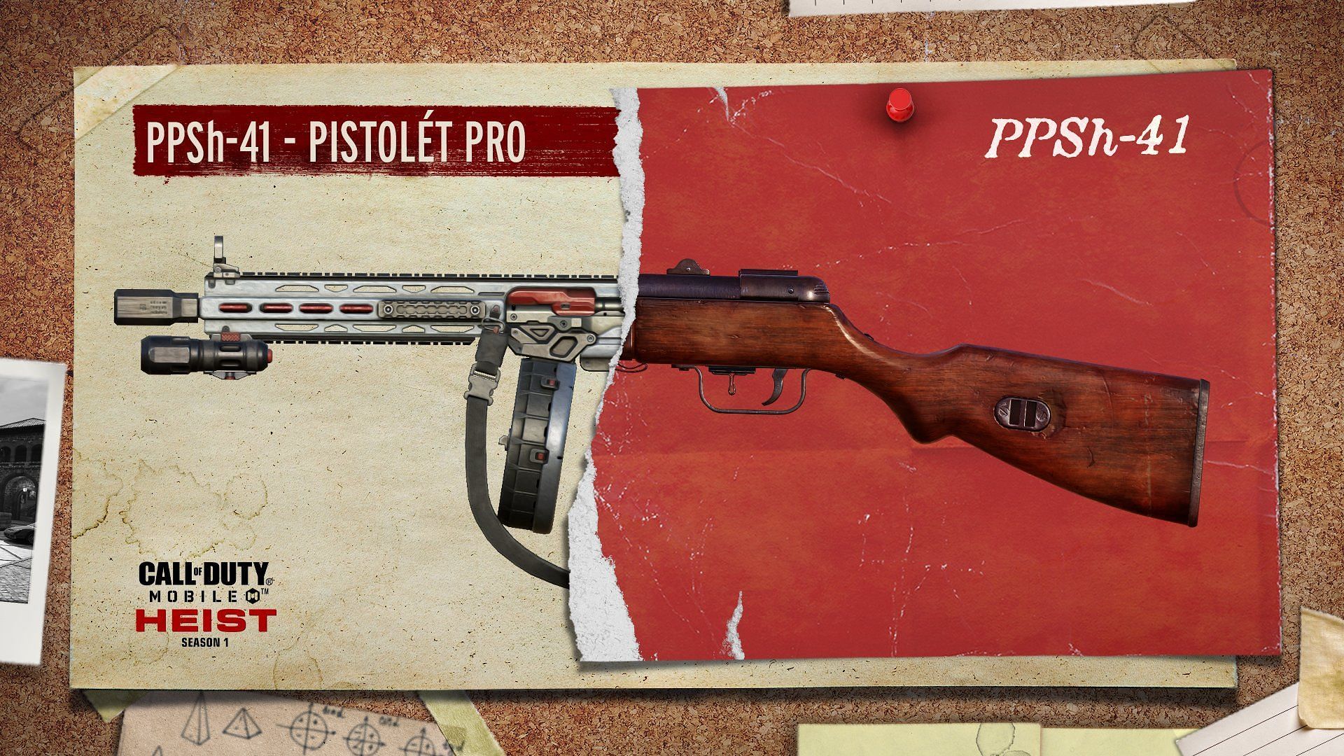 The PPSh-41 SMG is now live in COD Mobile, and players can unlock the weapon for free and dominate ranked lobbies in multiplayer and Battle Royale (Image via Activision)