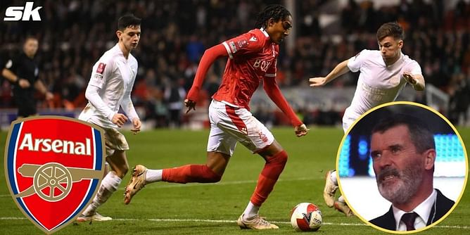 "The referee or the official should see it" - Roy Keane shocked by refereeing decision in Arsenal's 1-0 loss to Nottingham Forest