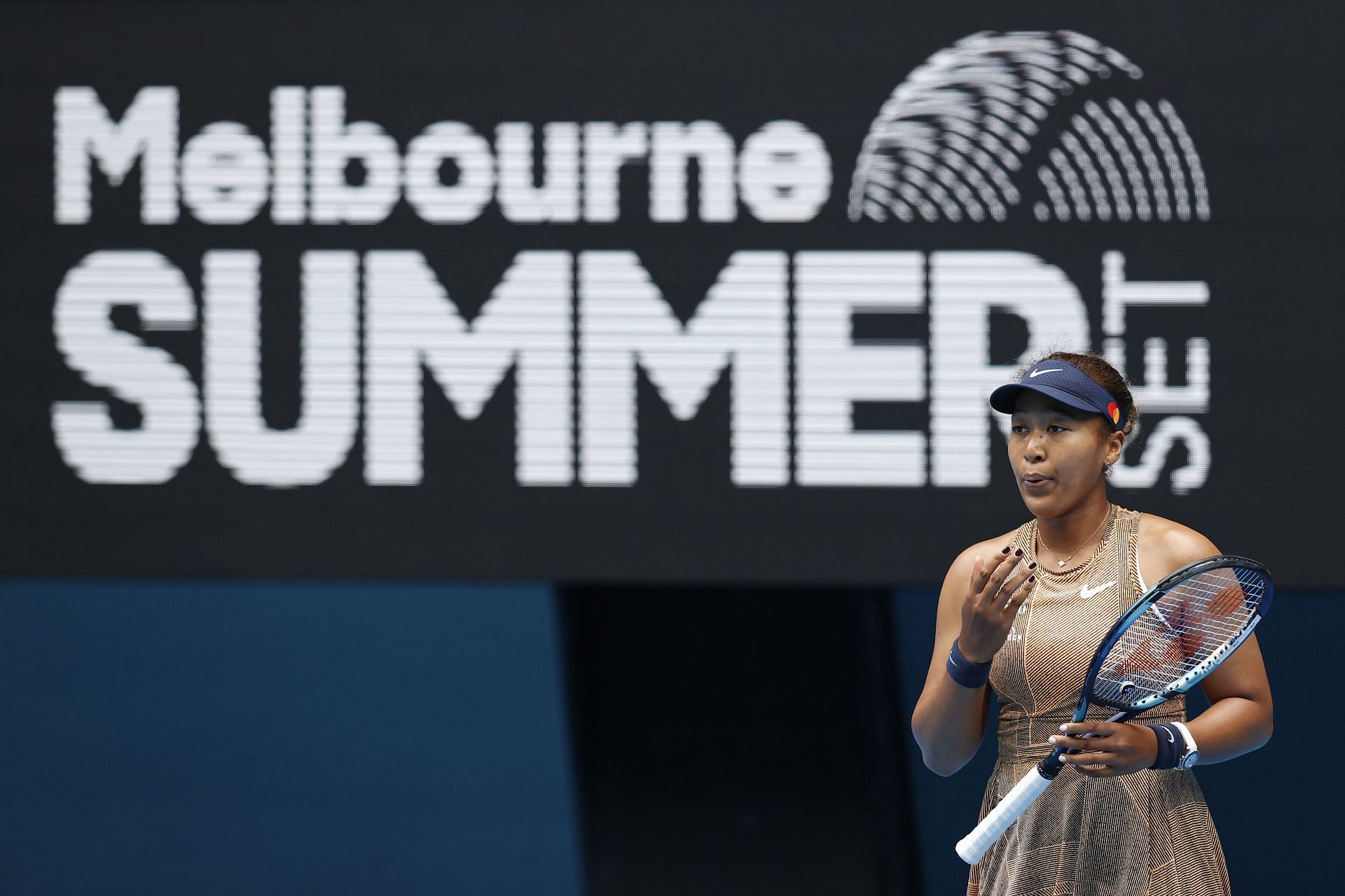 Naomi Osaka at the 2022 Melbourne Summer Set
