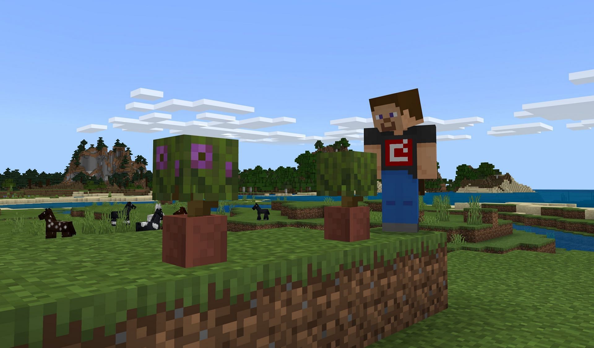 A snapshot of Minecraft Bedrock beta 1.18.1 (Image via Mojang)