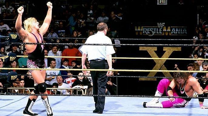 Owen vs Bret at WrestleMania