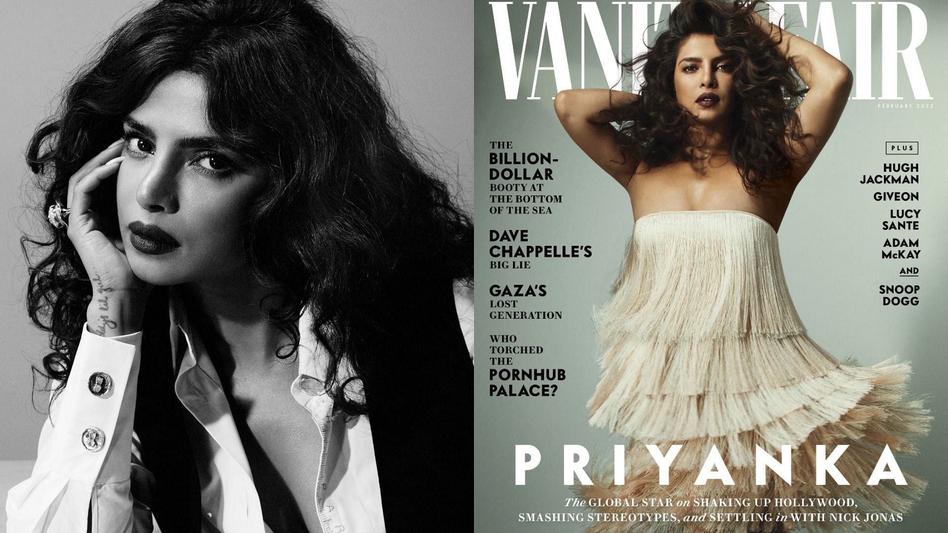 Priyanka is the cover star for Vanity Fair&#039;s February Issue (Images via Vanity Fair)