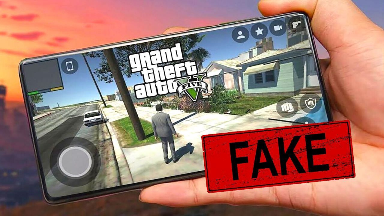 Players must steer clear of fake GTA 5 APK links (Image via Sportskeeda)