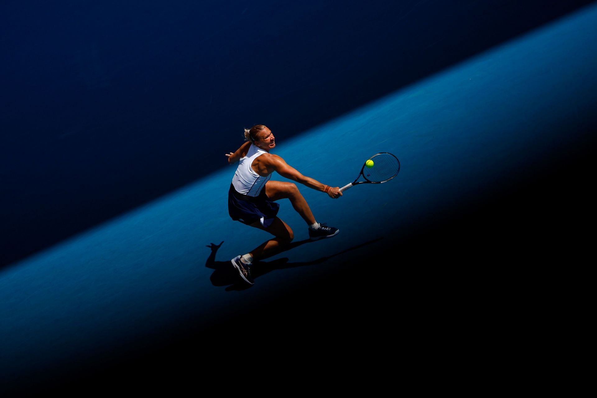 Kaia Kanepi at the 2022 Australian Open.