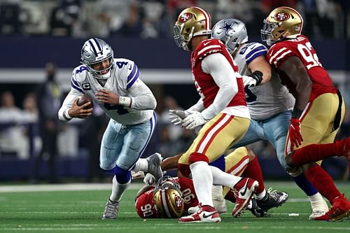 NFC Wild Card Playoffs - San Francisco 49ers v Dallas Cowboys