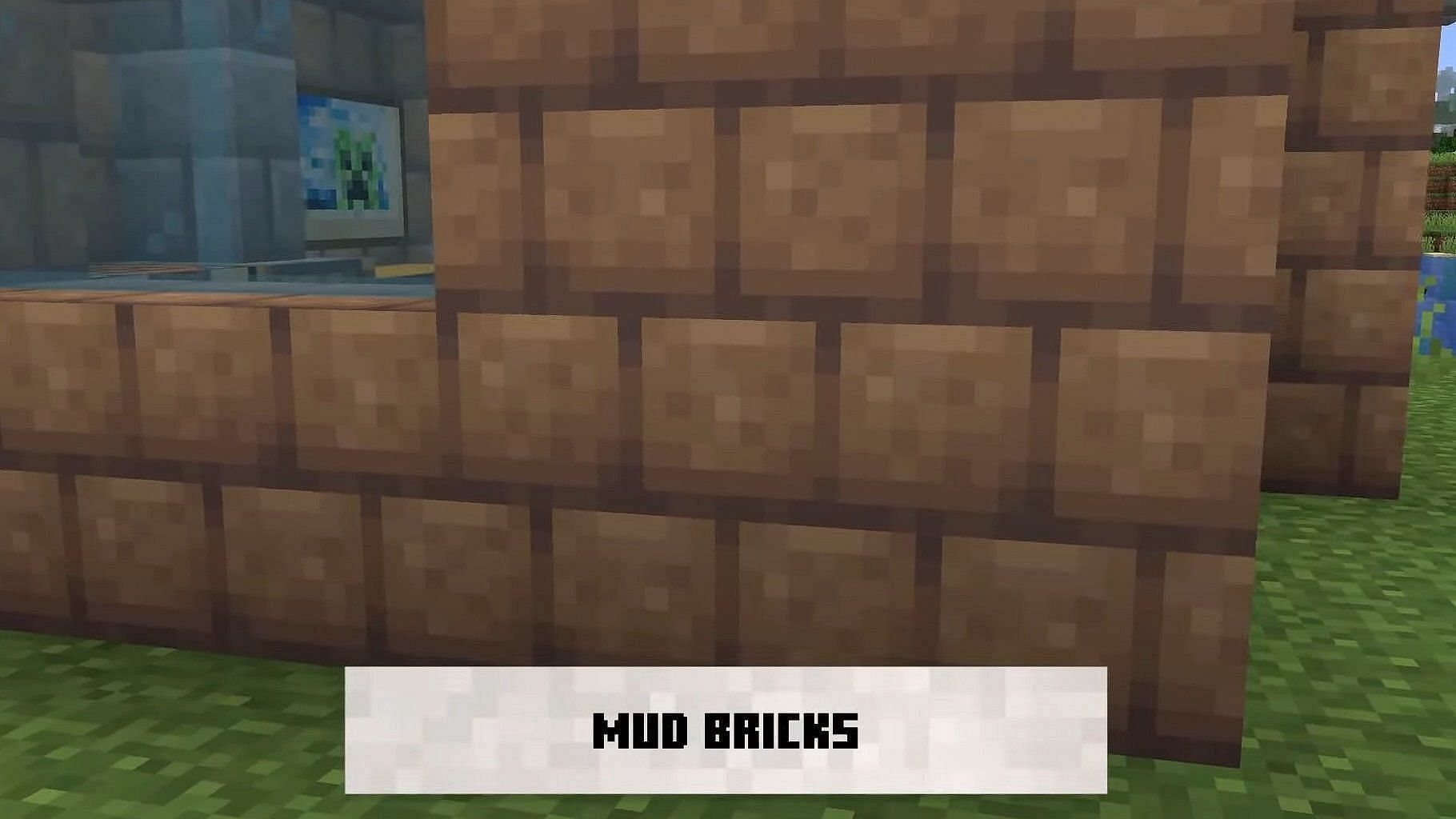 Mud bricks join the roster of other brick-type building blocks (Image via Mojang)