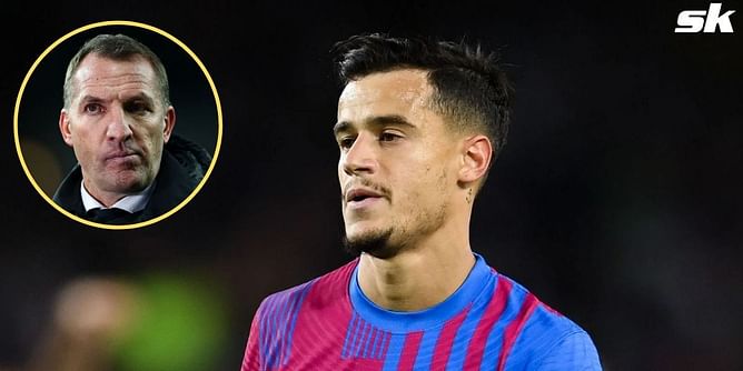 "He’s an amazing player, and a great guy" - Rodgers backs Coutinho to succeed at Villa, admits 'surprise' over his struggles at Barcelona