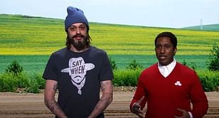 “Like a good neighbor, Russia is there” - Pete Davidson takes a dig at Aaron Rodgers in new SNL skit