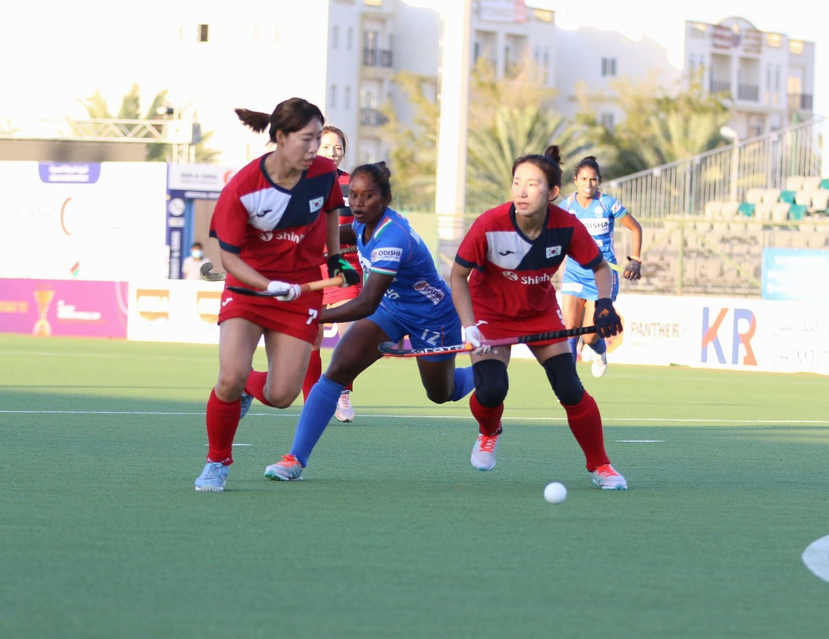 कोरियाई टीम ने दूसरे, तीसरे और चौथे क्वार्टर में गजब का अटैक किया।