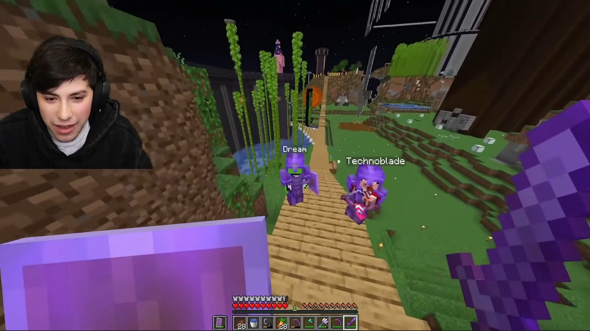 Dream addresses Minecraft star Technoblade's death after battling