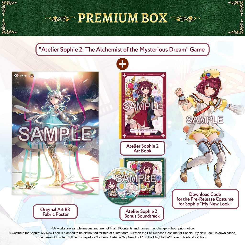 The Premium Box Version (Image via Koei Tecmo)