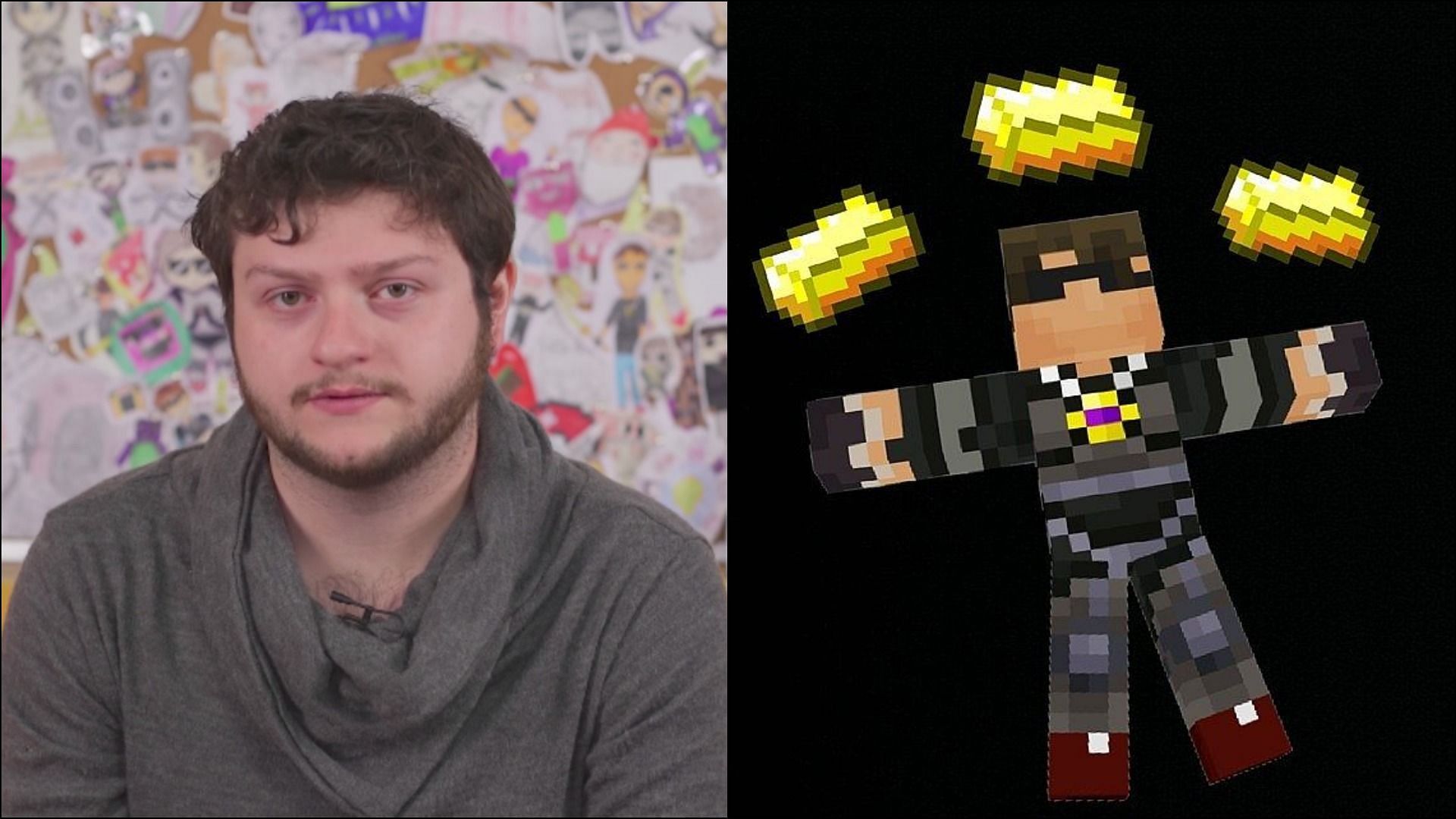 YouTuber SkyDoesMinecraft&#039;s fans react to the shocking allegations made by an ex-girlfriend (Image via Sportskeeda)