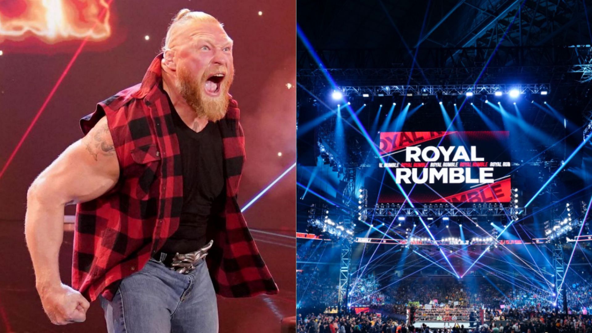 Brock Lesnar vs. Bobby Lashley has been announced for the Royal Rumble