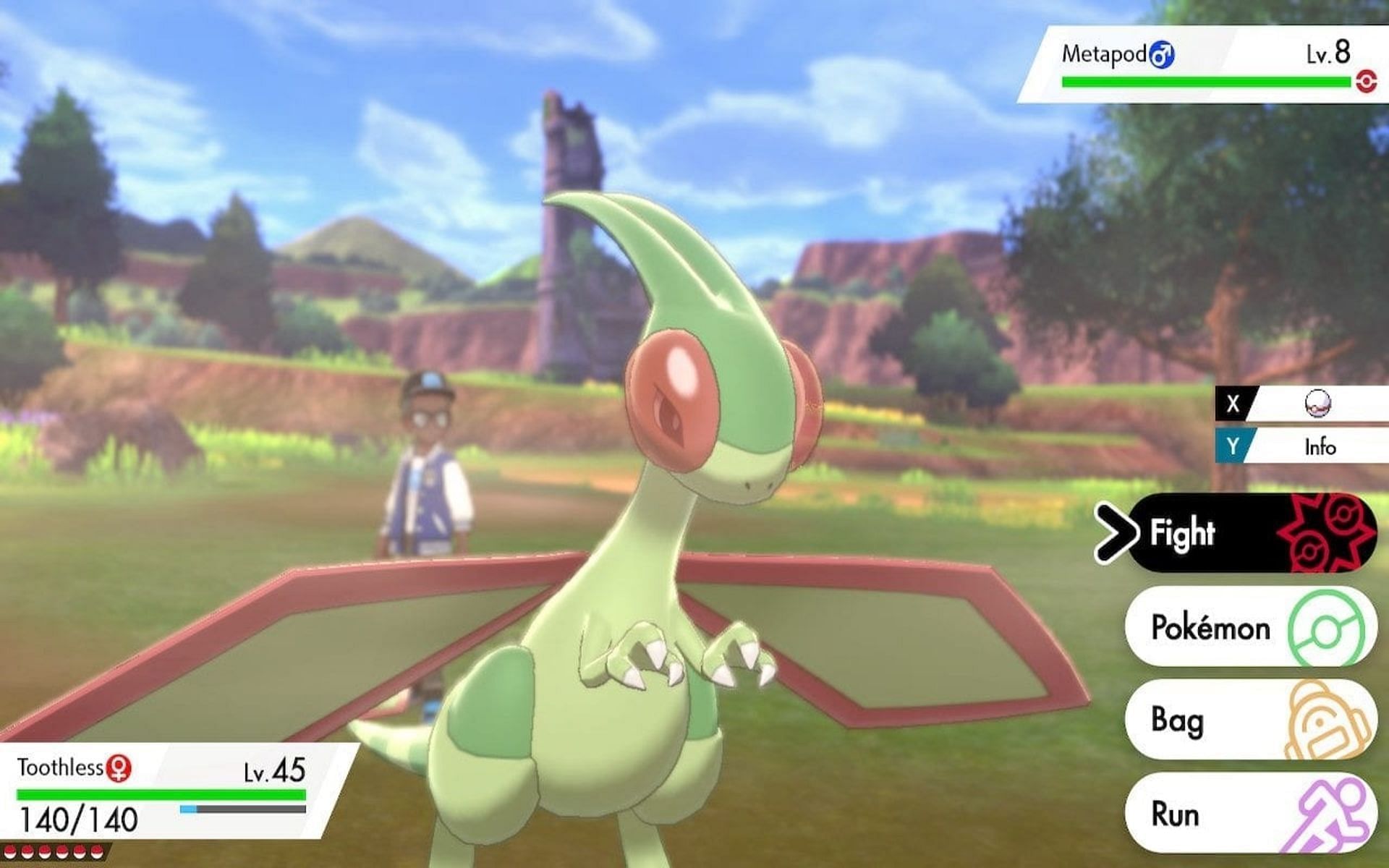 Flygon&#039;s Earth Power does tons of damage to Heatran (Image via Game Freak)