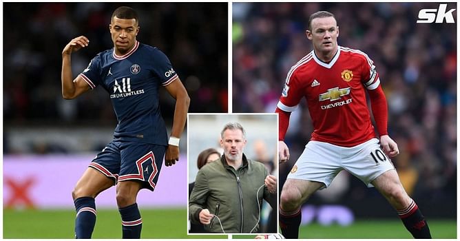 Jamie Carragher chooses between Kylian Mbappe and Wayne Rooney