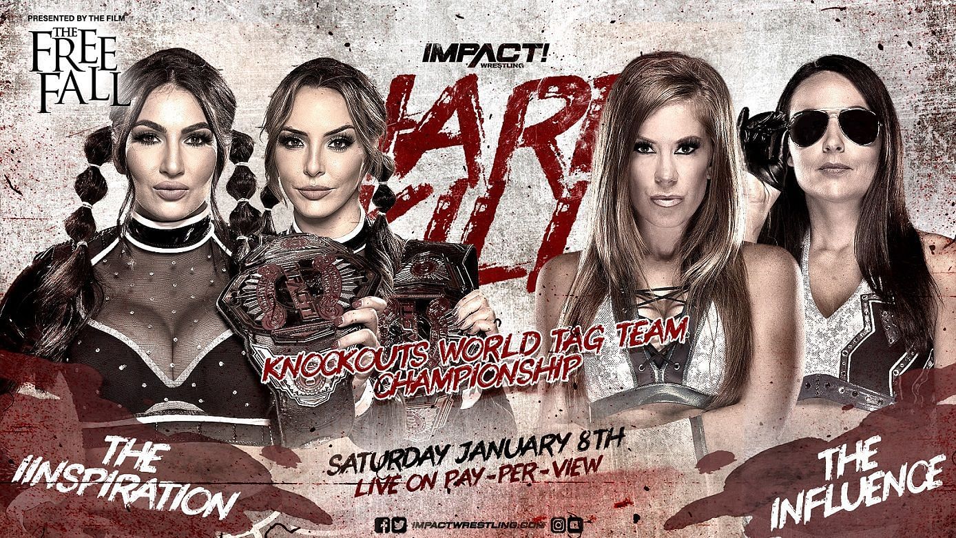 The IMPACT Knockouts Tag Team Championship is On the Line!