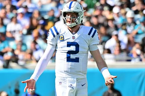 Indianapolis Colts QB Carson Wentz v Jacksonville Jaguars