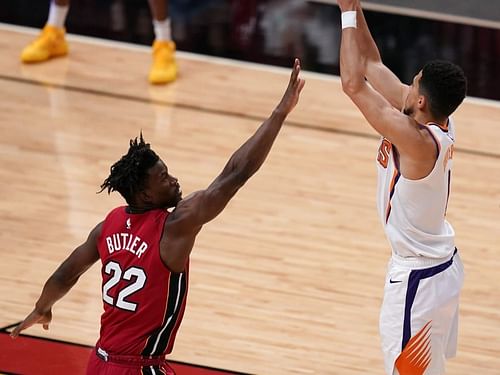 The visiting Miami Heat will square off against the Phoenix Suns this season on Saturday. [Photo: Sports Illustrated]