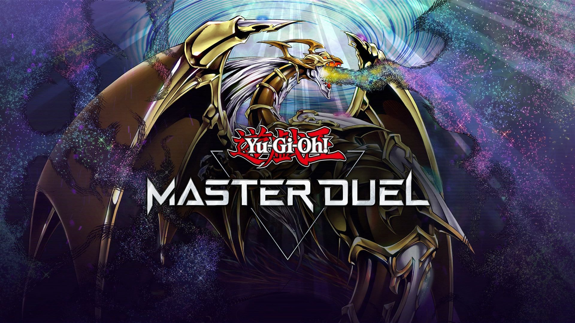 A promotional image for Yu-Gi-Oh! Master Duel (Image via Konami)
