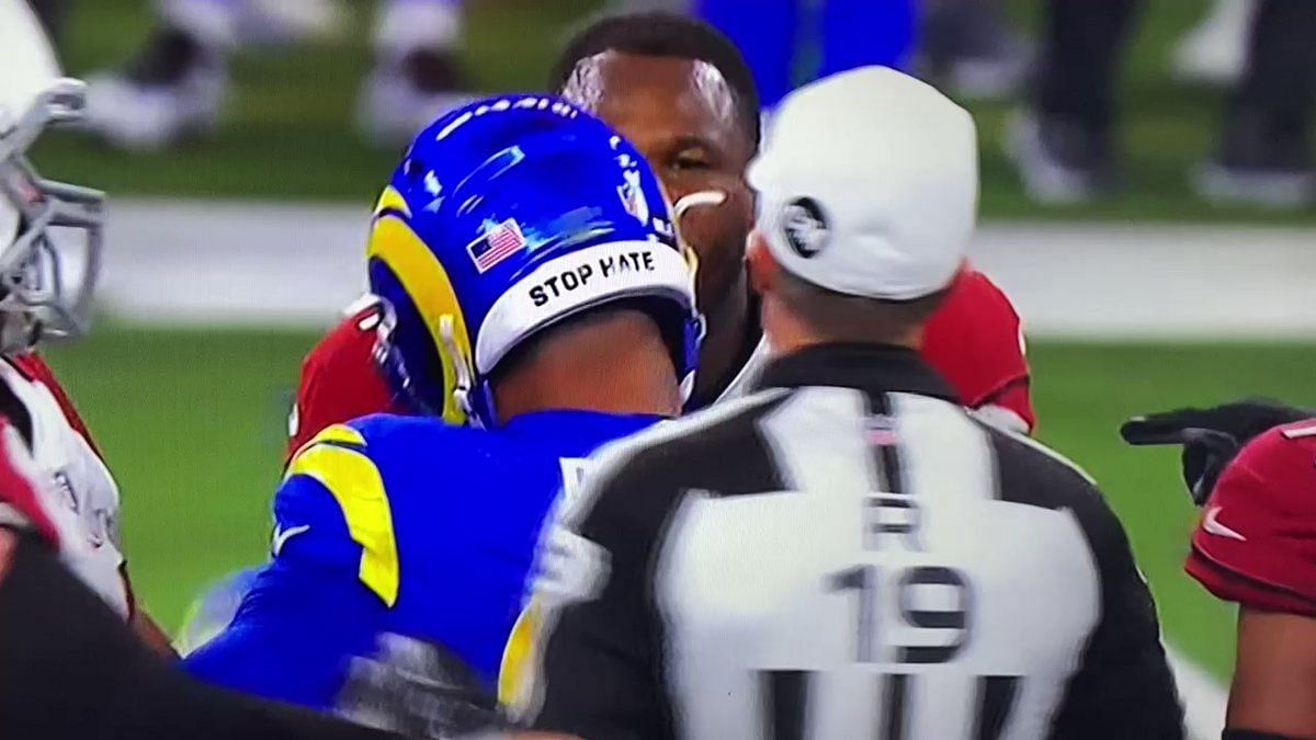 Aaron Donald tried choking D.J. Humphries in Rams-Cardinals altercation