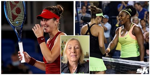 Martina Navratilova has explained how she thinks Belinda Bencic can improve further