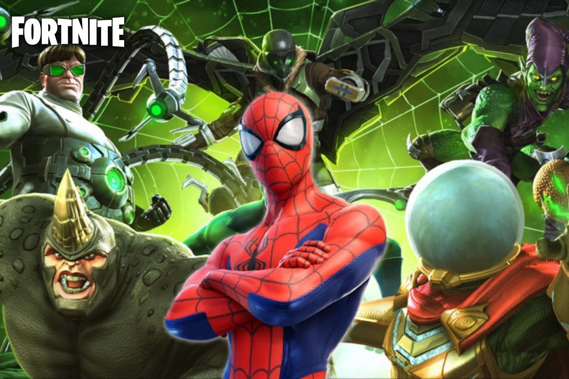 Leaks show Spider-Man&#039;s Sinister Six may be coming to Chapter 3 soon (Image via Sportskeeda)