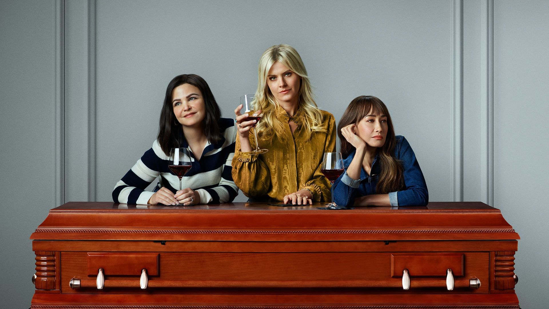 Eliza Coupe as Amy, Maggie Q as Sarah and Ginnifer Goodwin as Jodie in the new Fox series (Image via Fox)