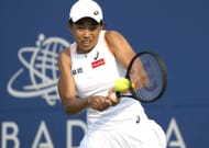 Zhang Shuai at the 2021 Mubadala Silicon Valley Classic