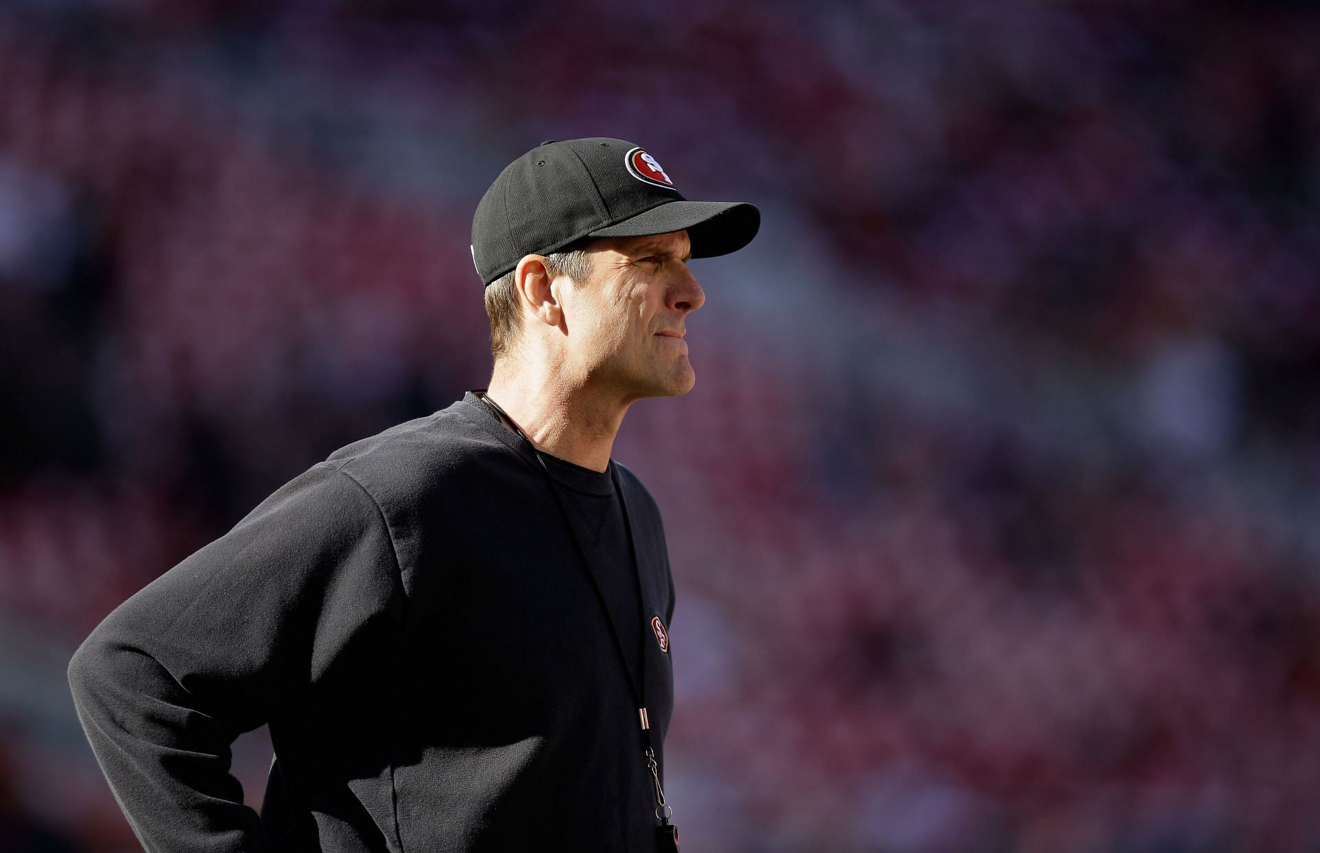 Former San Francisco 49ers HC Jim Harbaugh