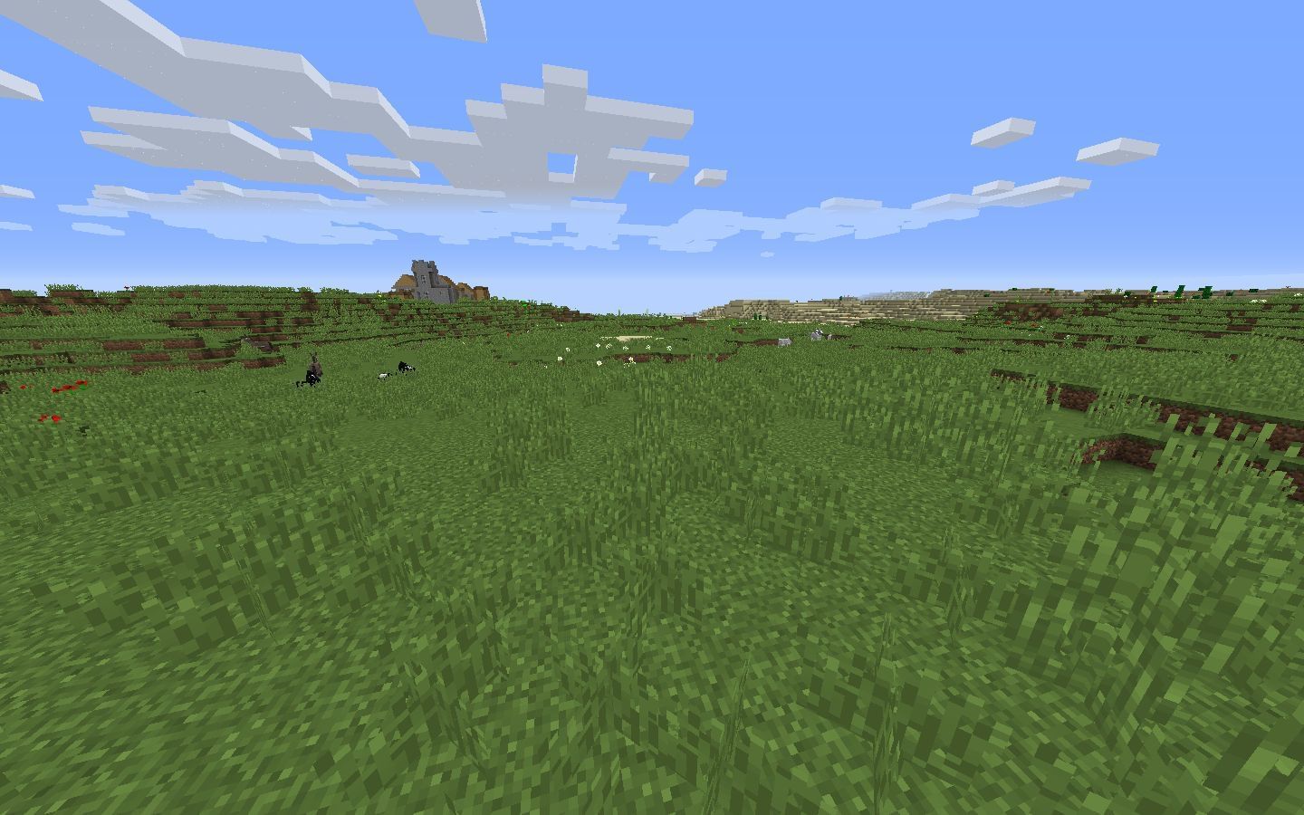 Plain biomes are still the golden standard for crop farming (Image via Mojang)