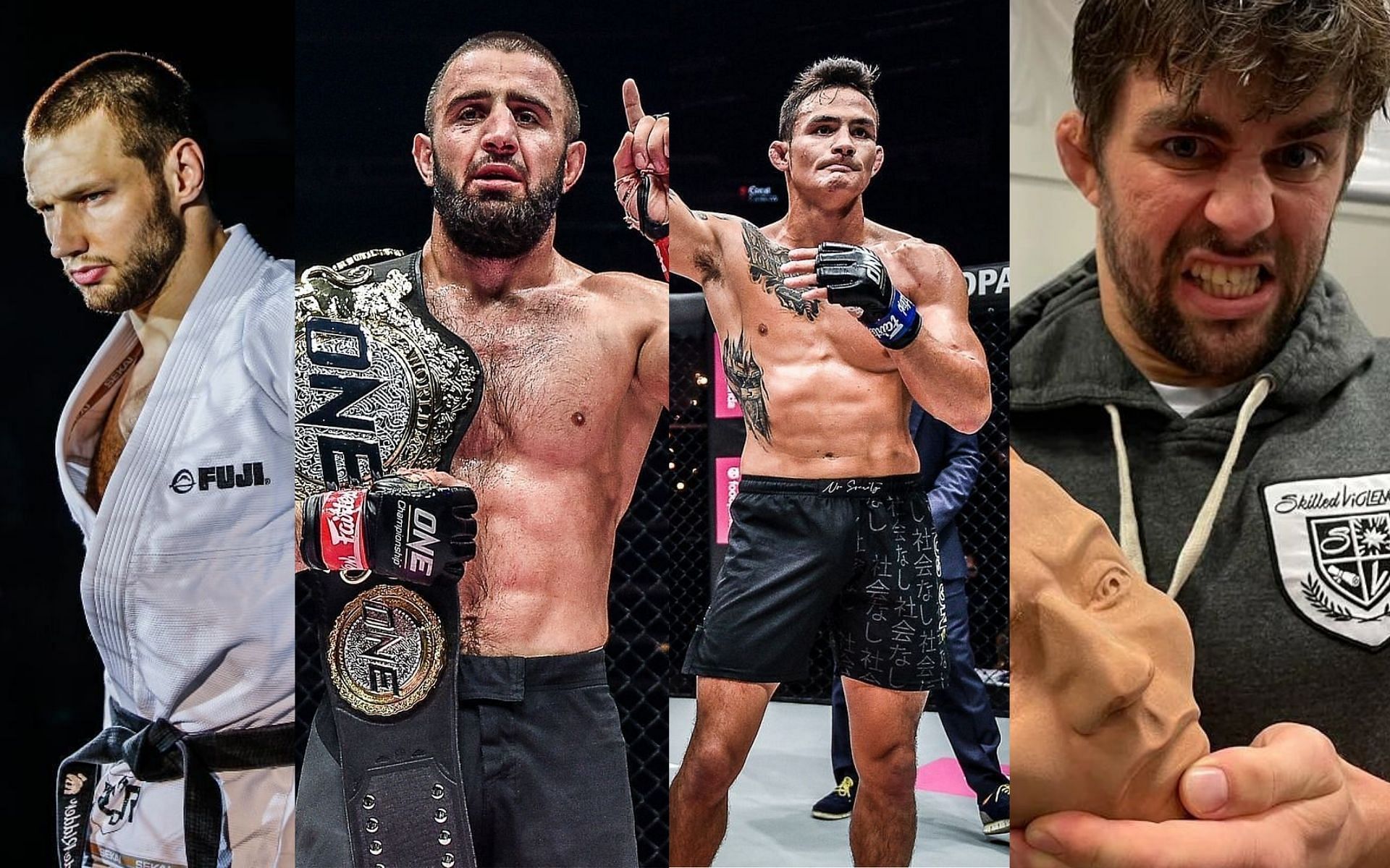ONE Championship announces de Ridder-Abbasov, Le-Tonon title fights. [Photos: ONE Championship, @garrytonon on Instagram]