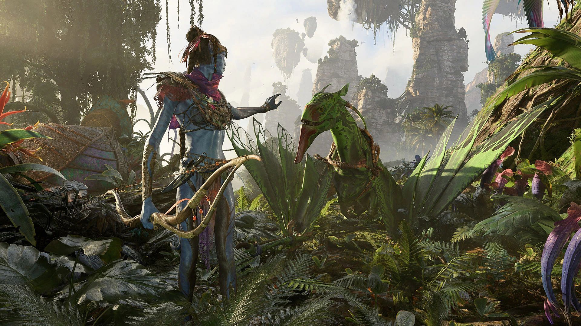 Gamers will play as a Na&#039;vi in Avatar: Frontiers of Pandora (Image via Ubisoft)